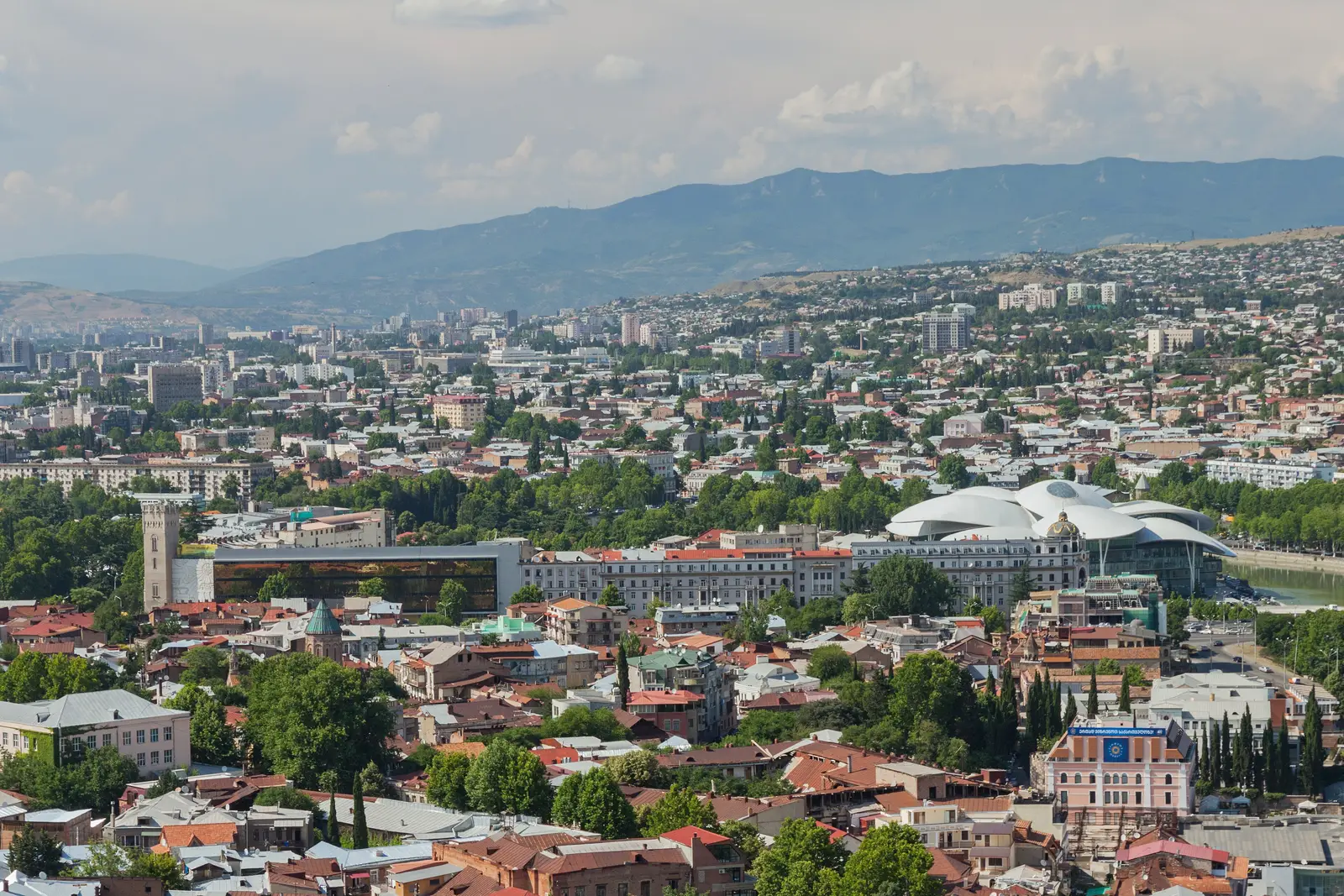 Tbilisi From Above